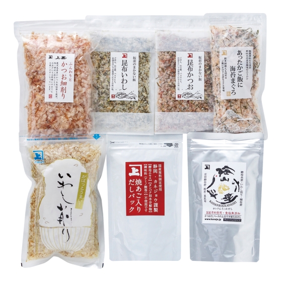 カネジョウ ご飯のお供とおだしセット