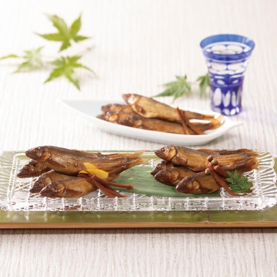 岐阜 鵜舞屋 活〆小鮎やわらか煮