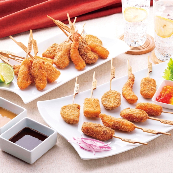 神戸 串乃家 串揚セット