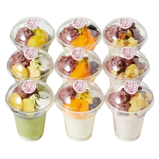 京らく製あん所【監修】 こだわりあんのアイスパフェ9個