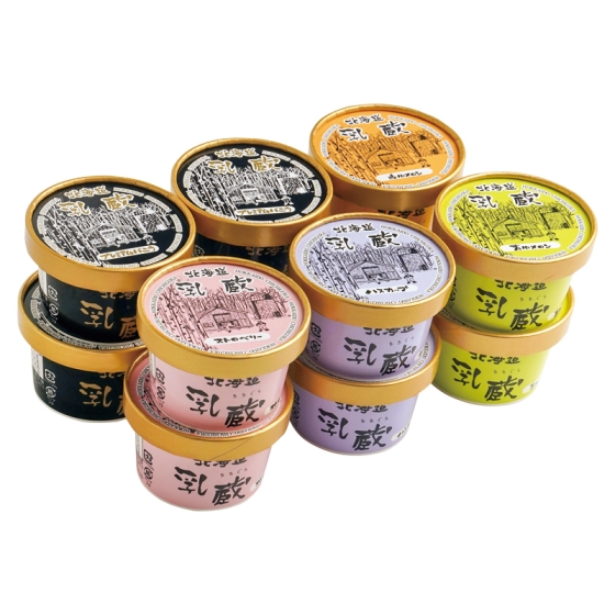 「乳蔵」北海道アイスクリーム12個