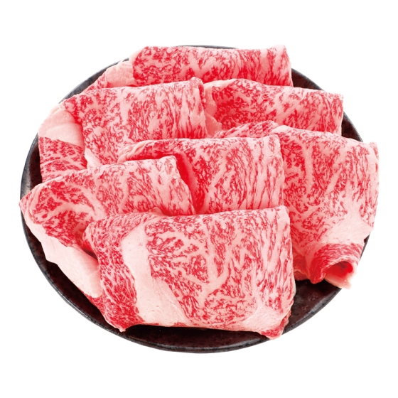 宮崎県産黒毛和牛宮崎ハーブPremiumすき焼用（肩ロース）
