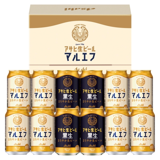 アサヒ生ビール・黒生詰合せ