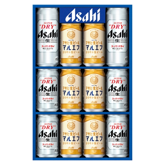 アサヒスーパードライ・アサヒ生ビール詰合せ