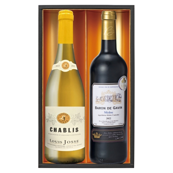 フランス　ブルゴーニュ＆ボルドー金賞受賞 紅白ワイン詰合せ