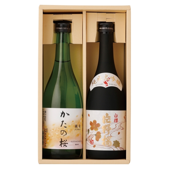 大阪・交野　山野酒造 片野桜 純米大吟醸・純米酒 飲みくらべ詰合せ