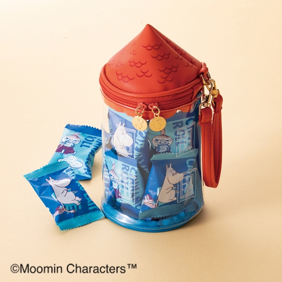 ムーミンやしき ポーチ（２種のクランチチョコレート）