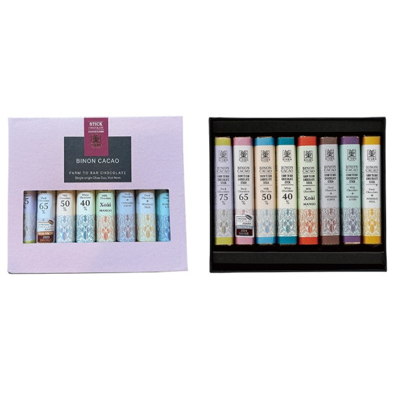 ビノンファームトゥバー　スティックチョコレート　８本入ギフトセット