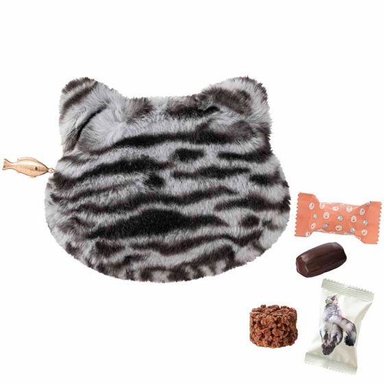 もふにゃふポーチ（サバトラ）